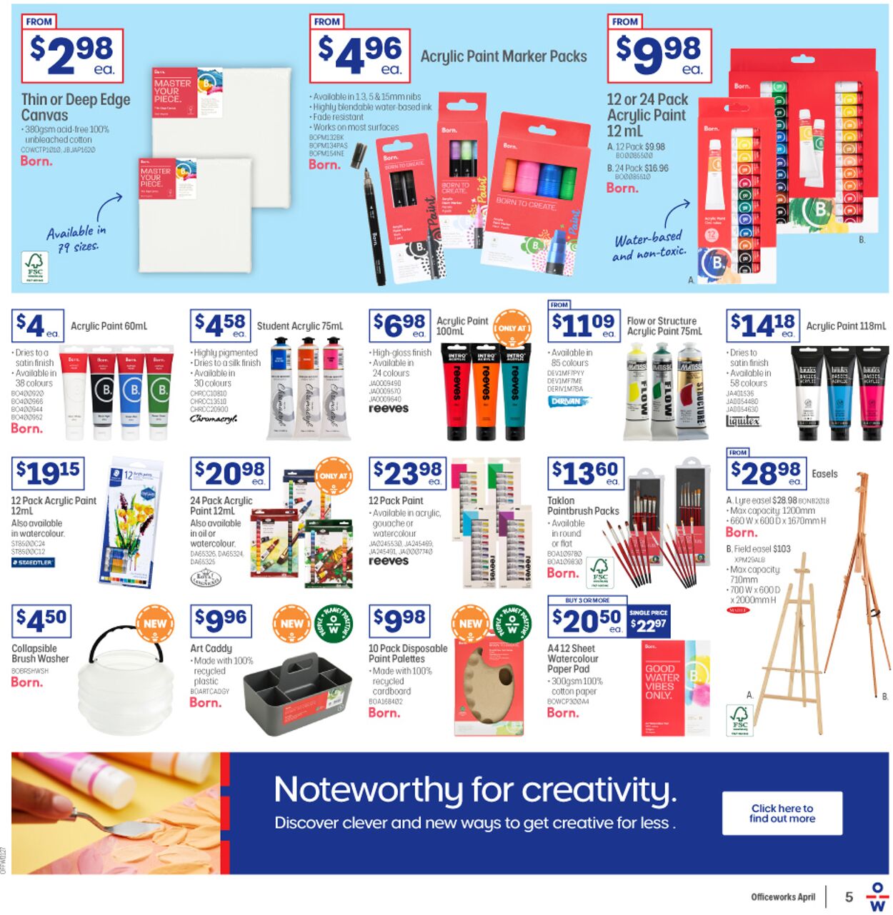 Officeworks Catalogue - 13/04-27/04/2023 (Page 5)