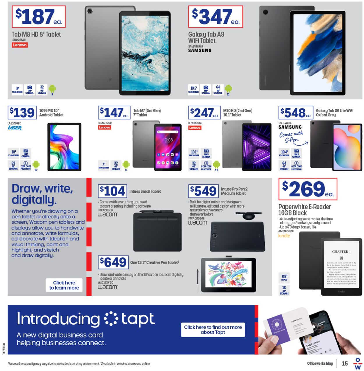 Officeworks Catalogue - 11/05-25/05/2023 (Page 15)