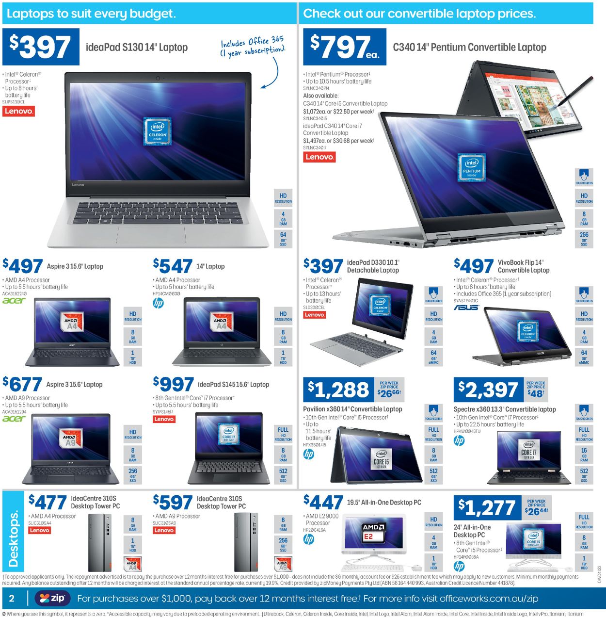Officeworks Catalogue - 05/03-18/03/2020 (Page 2)