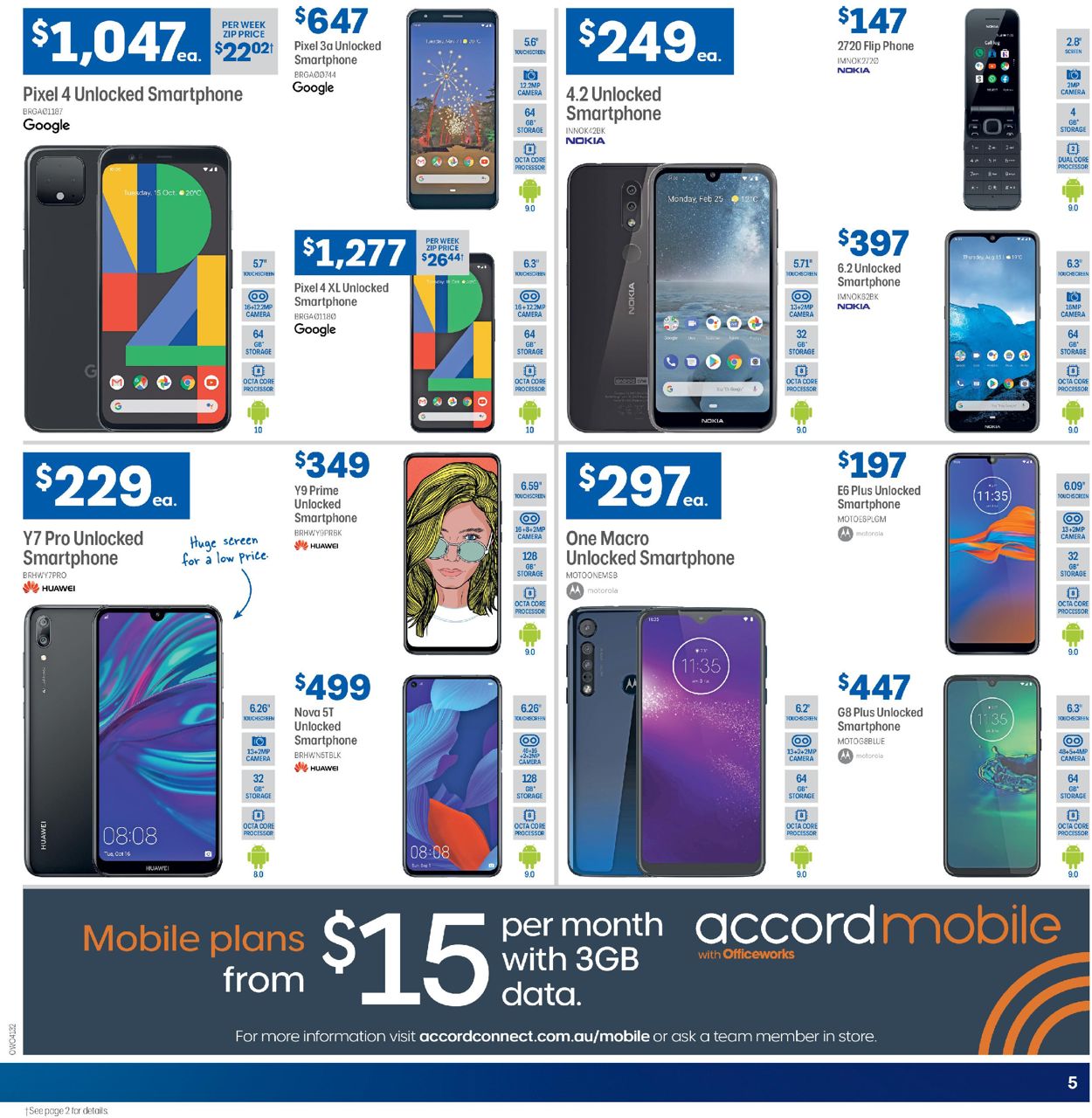 Officeworks Catalogue - 05/03-18/03/2020 (Page 5)