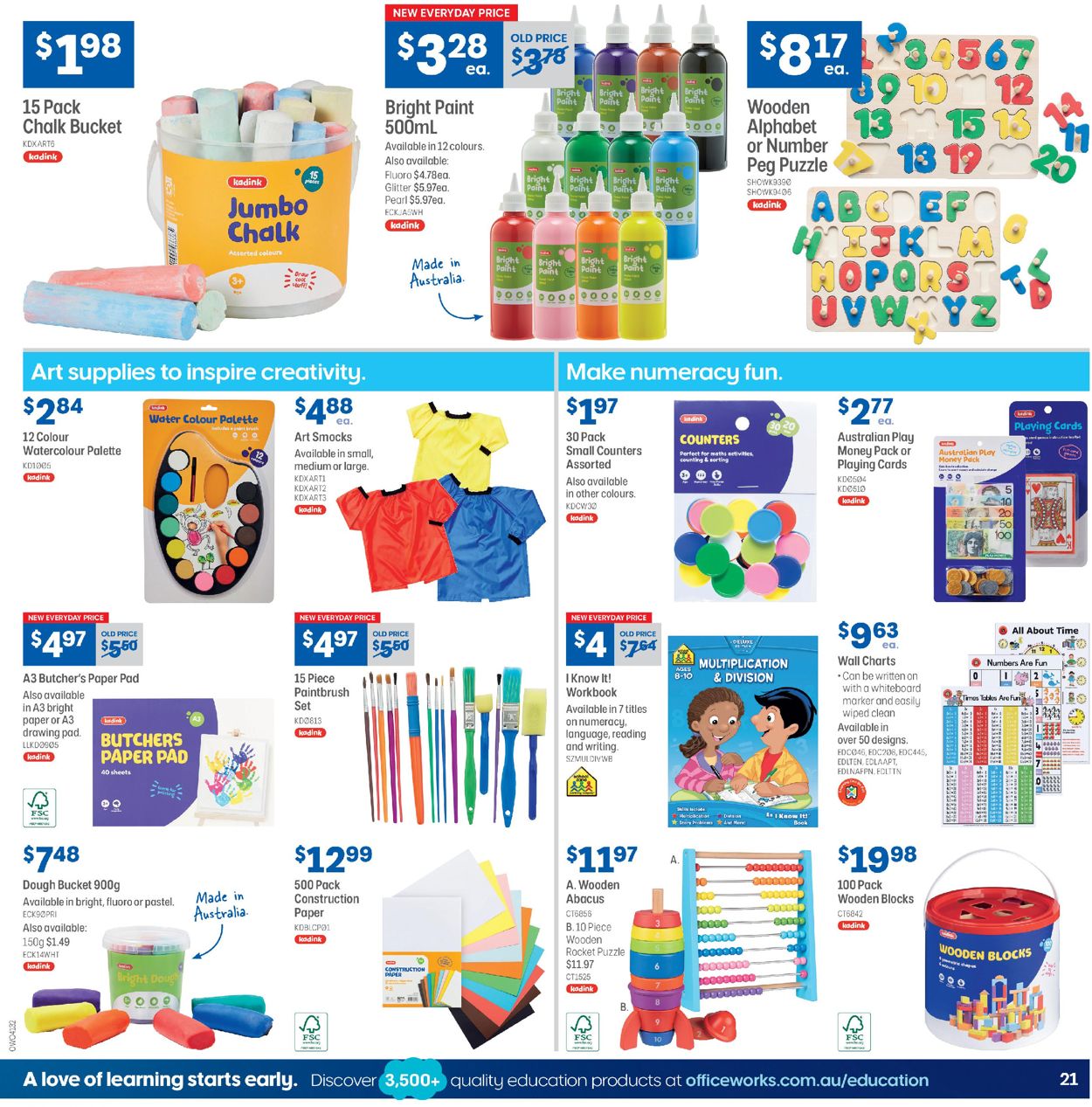 Officeworks Catalogue - 05/03-18/03/2020 (Page 21)