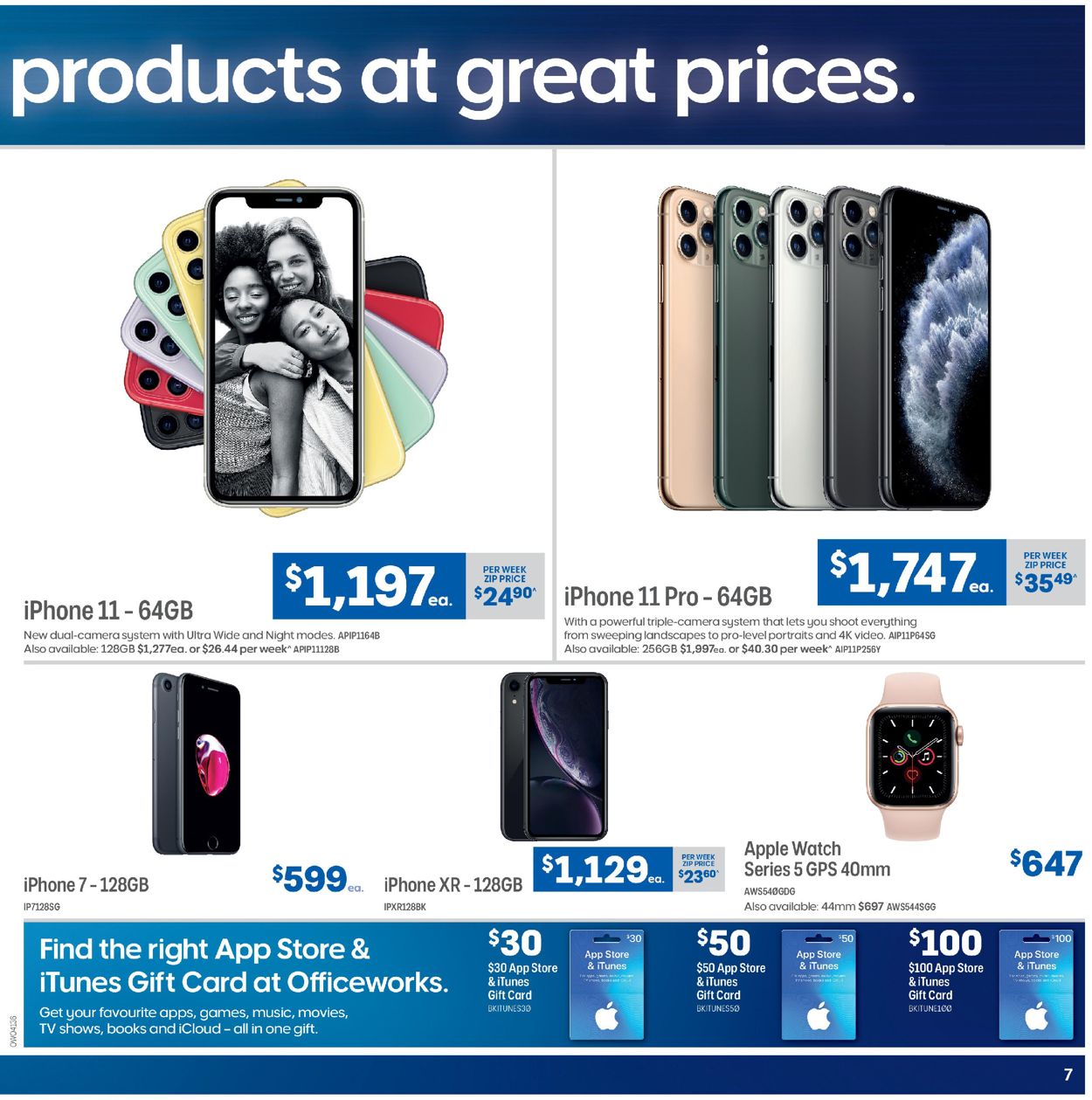 Officeworks Catalogue - 28/05-10/06/2020 (Page 7)