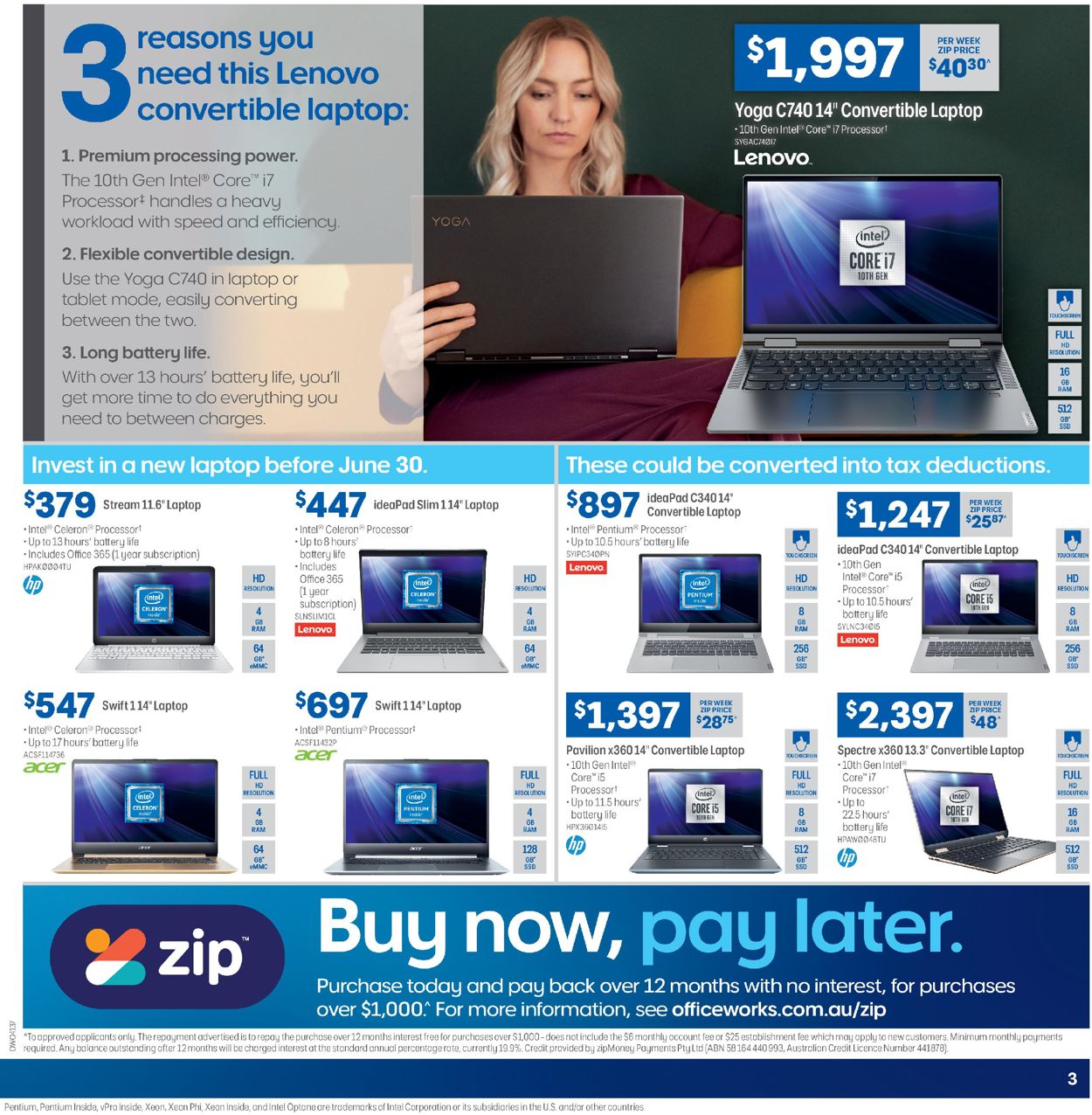 Officeworks Catalogue - 11/06-24/06/2020 (Page 3)