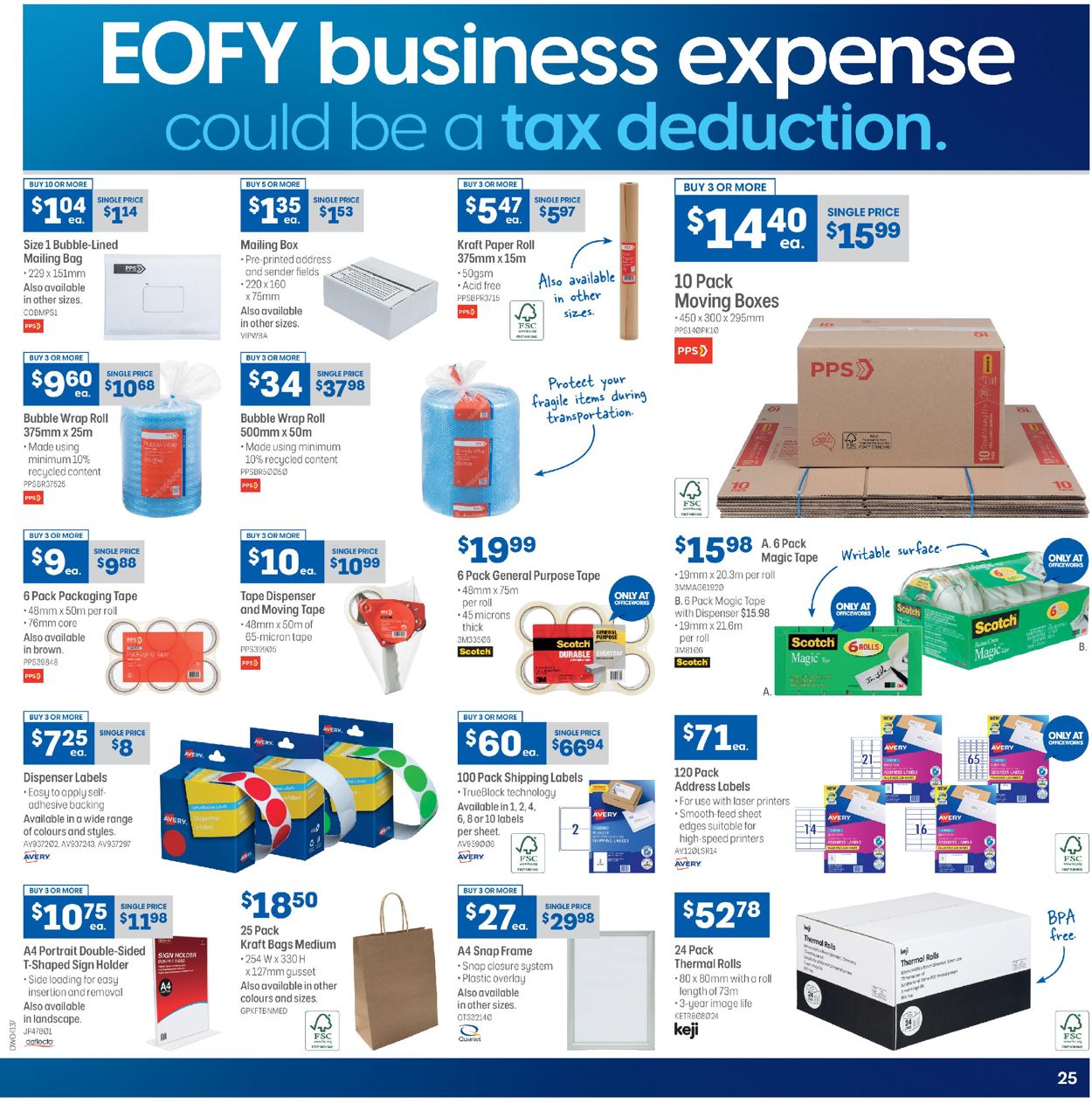 Officeworks Catalogue - 11/06-24/06/2020 (Page 25)