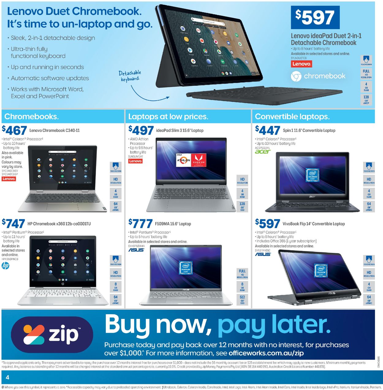Officeworks Catalogue - 16/07-29/07/2020 (Page 4)