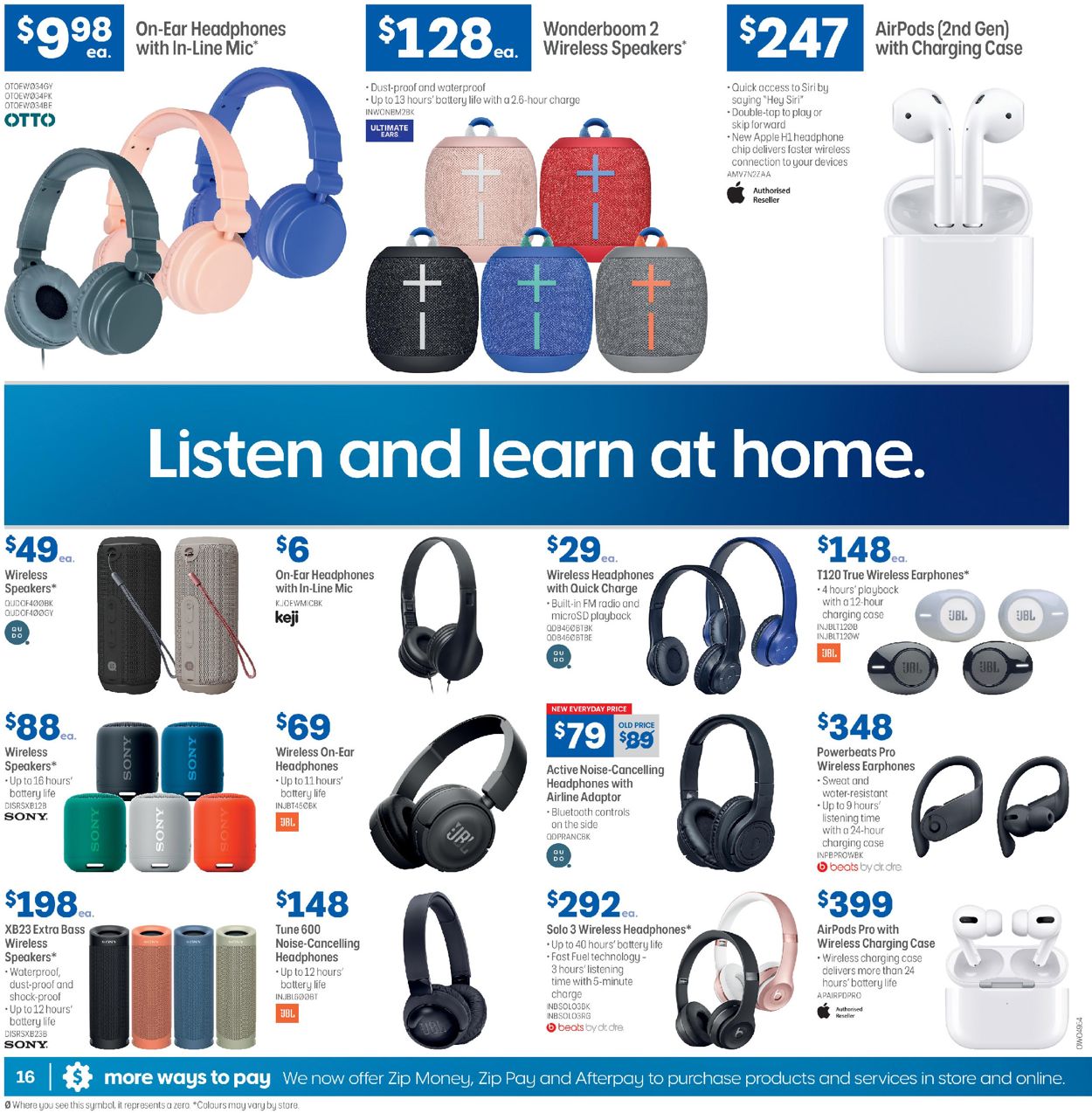 Officeworks Catalogue - 17/09-01/10/2020 (Page 16)