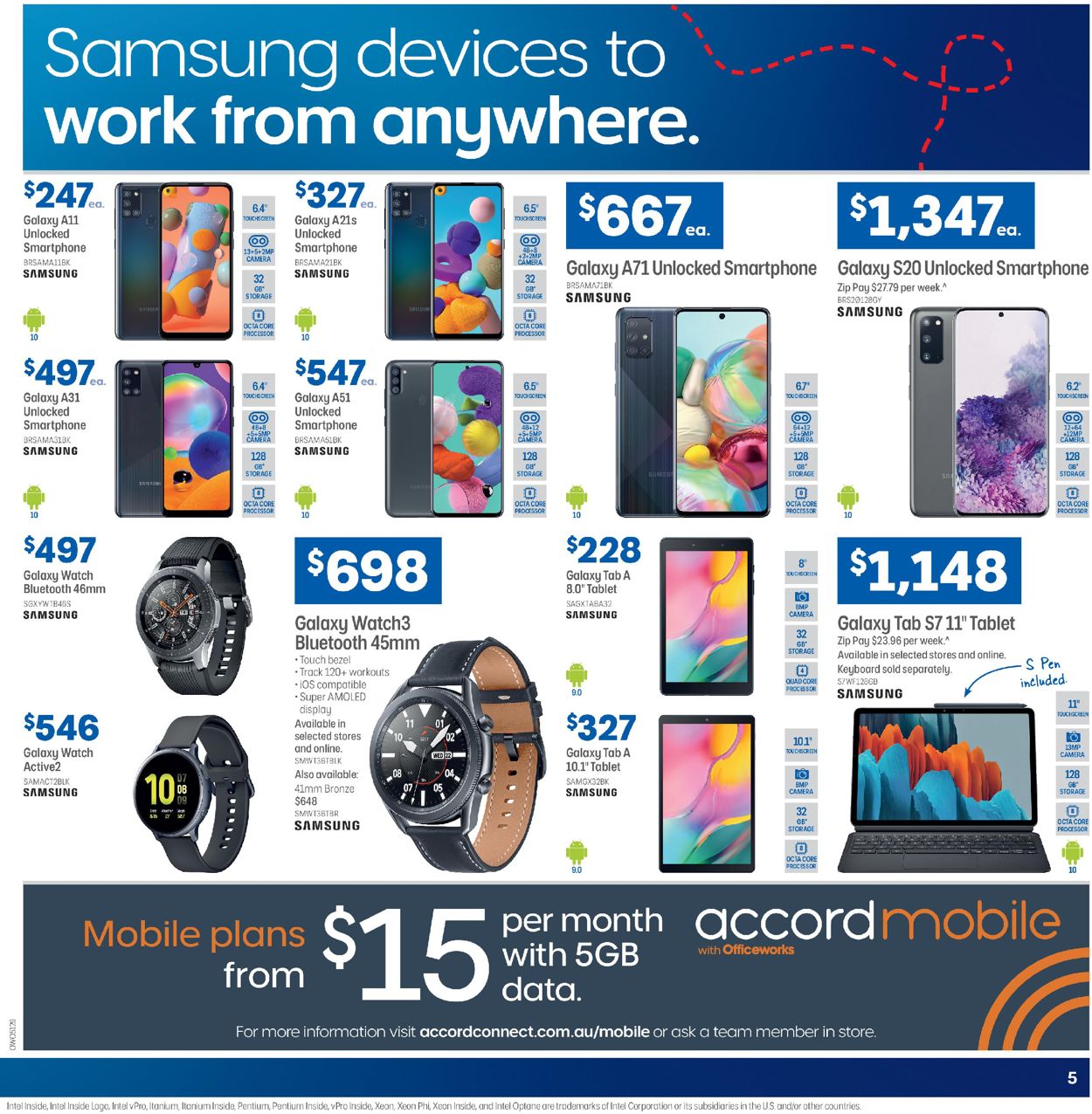 Officeworks Catalogue - 02/10-08/10/2020 (Page 5)