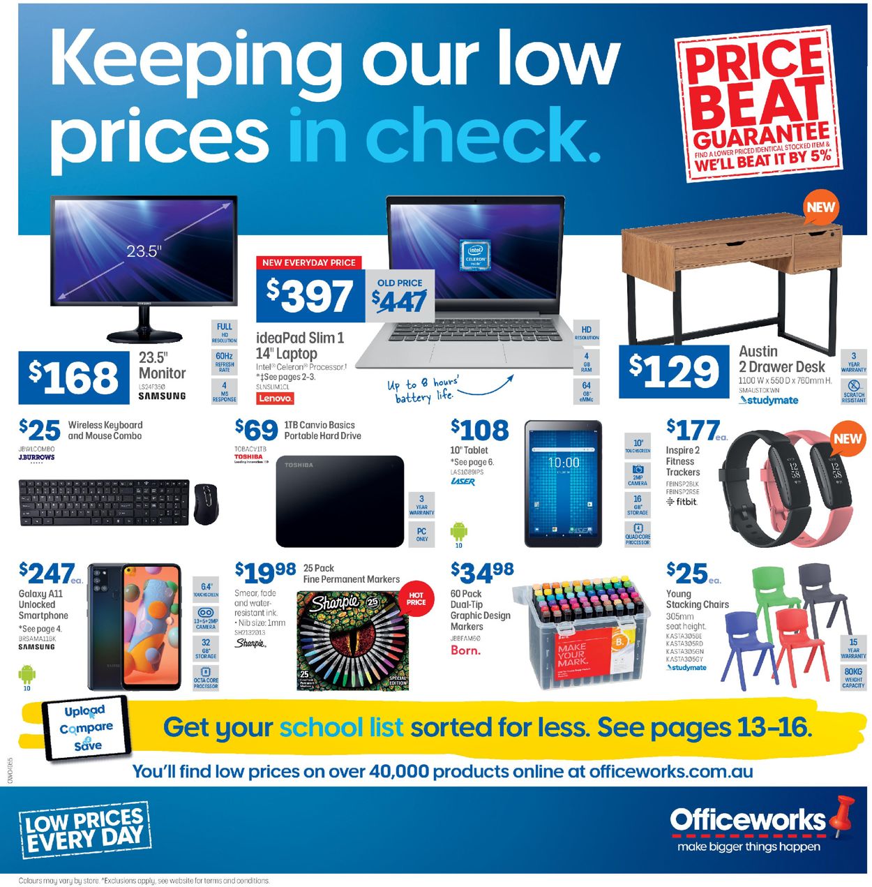 Officeworks Catalogue - 08/10-21/10/2020