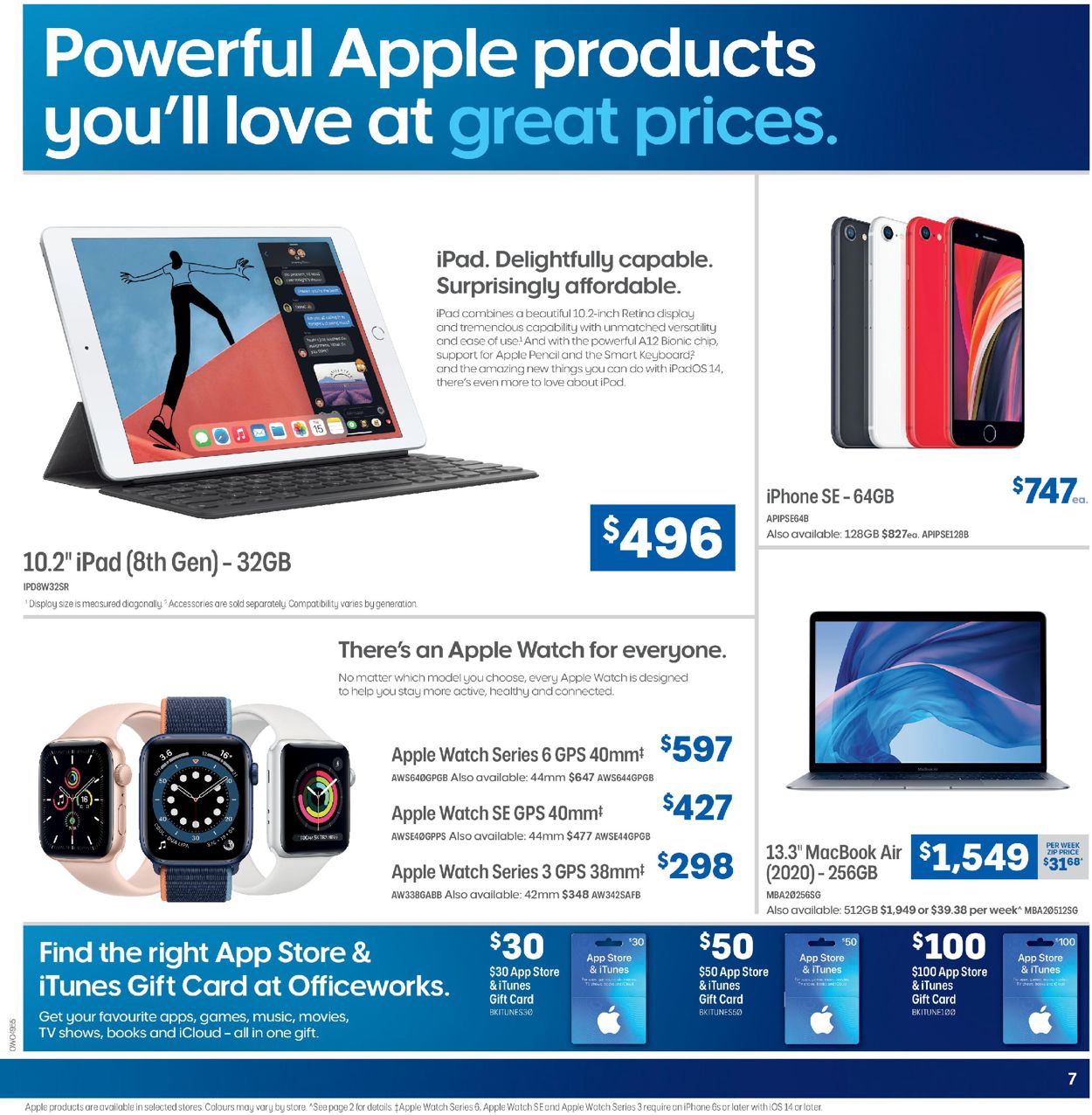 Officeworks Catalogue - 08/10-21/10/2020 (Page 7)