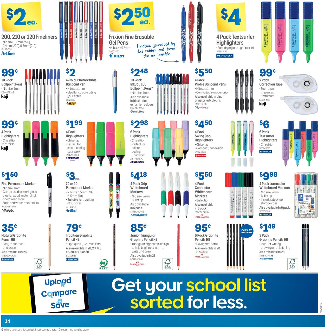 Officeworks Catalogue - 08/10-21/10/2020 (Page 14)