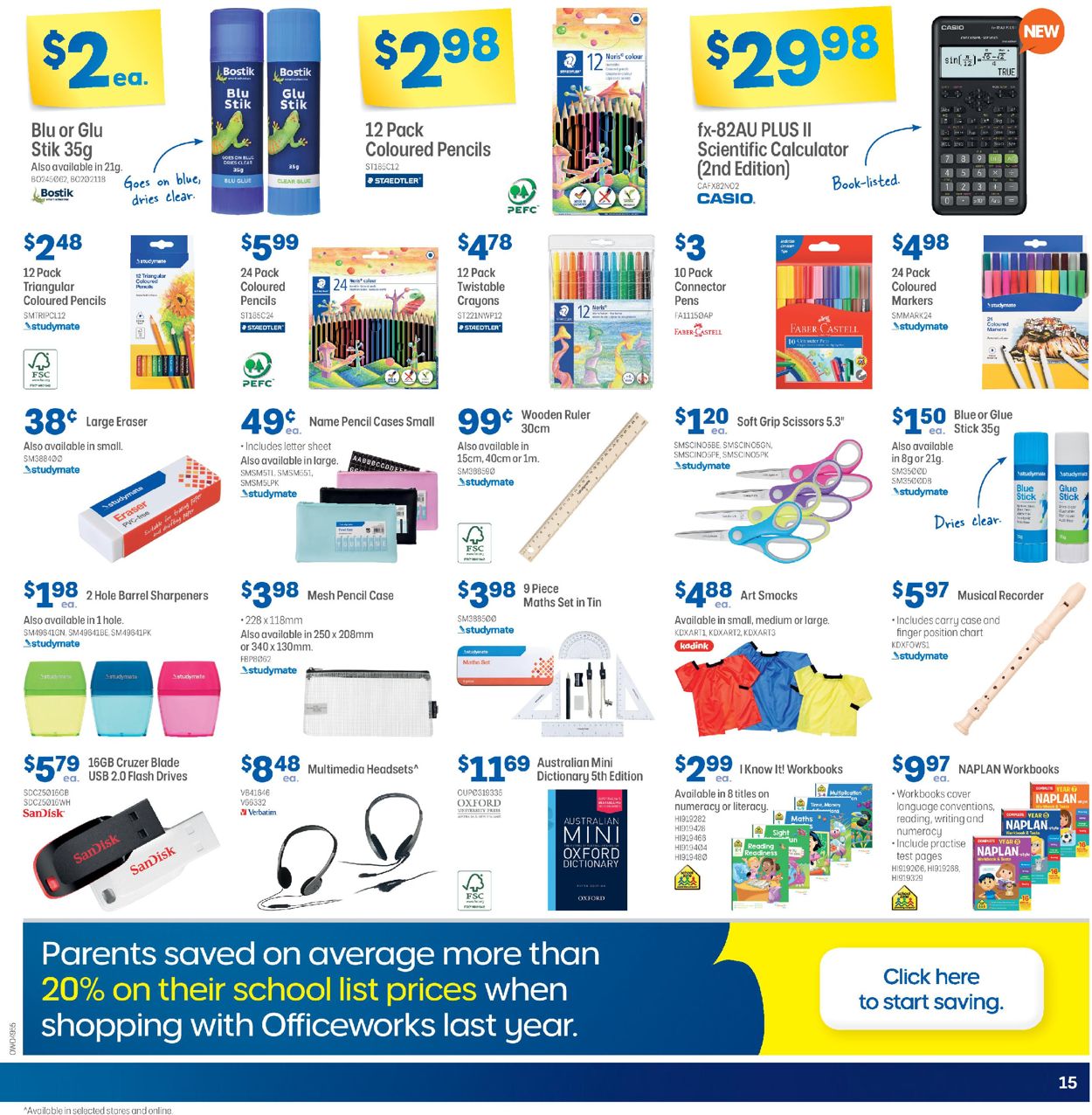 Officeworks Catalogue - 08/10-21/10/2020 (Page 15)