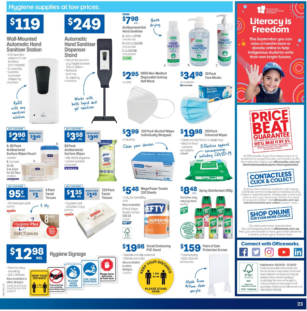 Officeworks Catalogue - 08/10-21/10/2020 (Page 23)