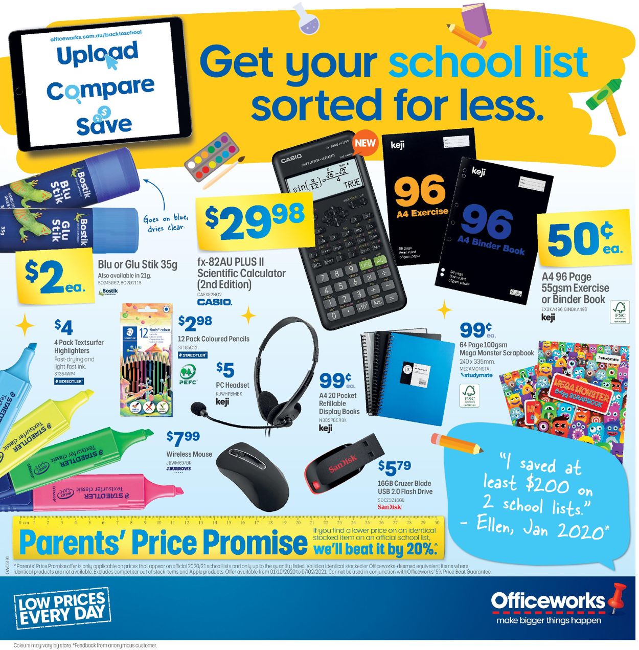 Officeworks Catalogue - 15/10-29/10/2020