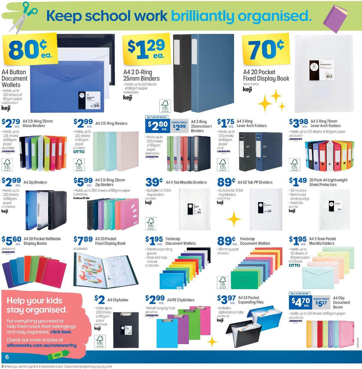 Officeworks Catalogue - 15/10-29/10/2020 (Page 6)