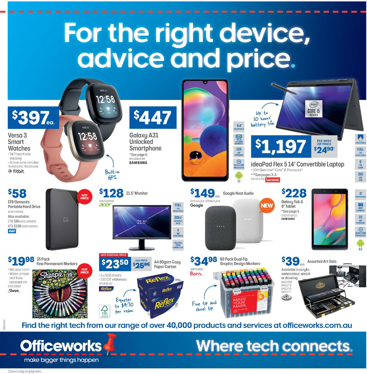 Officeworks Catalogue - 22/10-05/11/2020