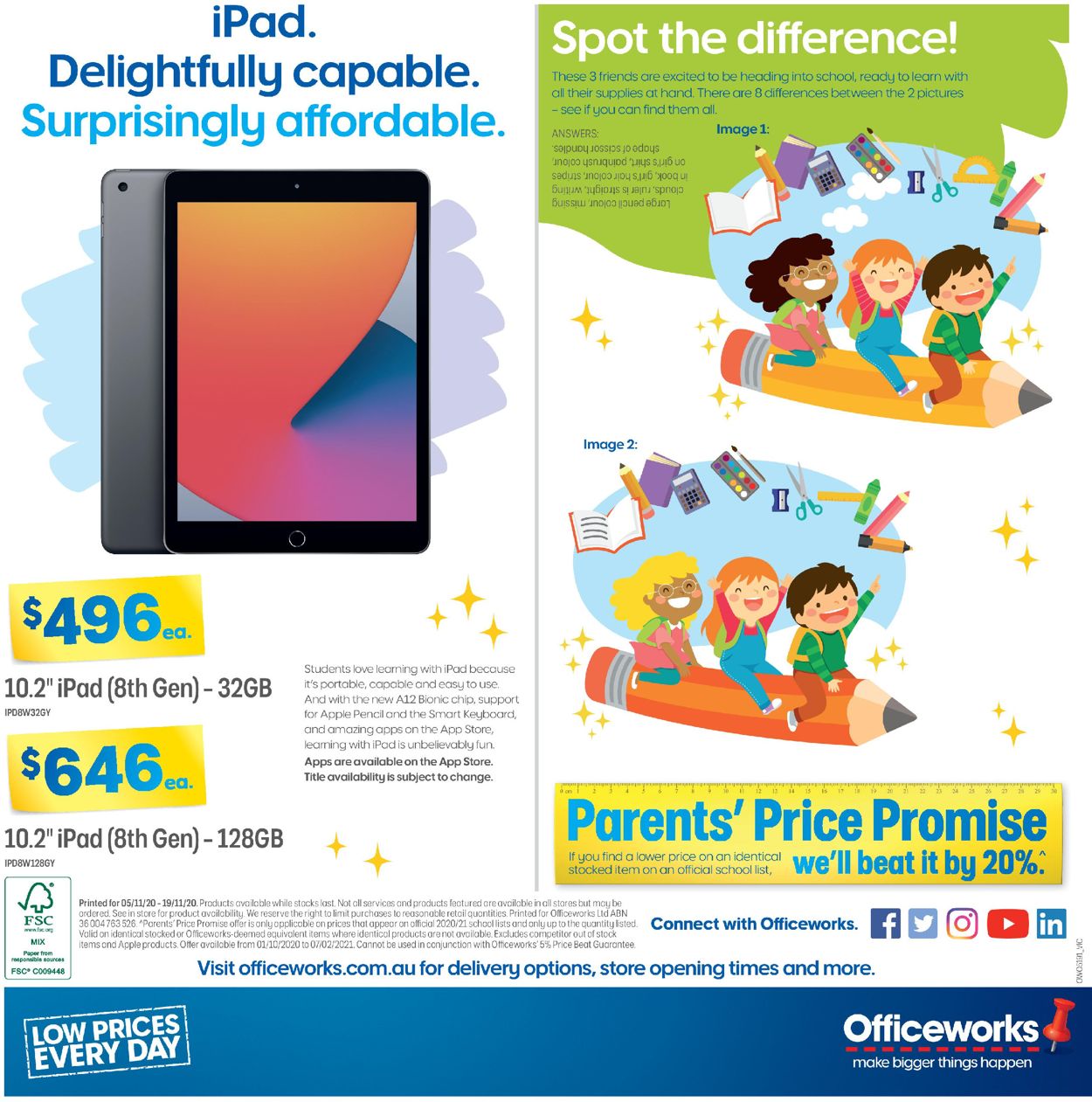 Officeworks Catalogue - 05/11-19/11/2020 (Page 8)