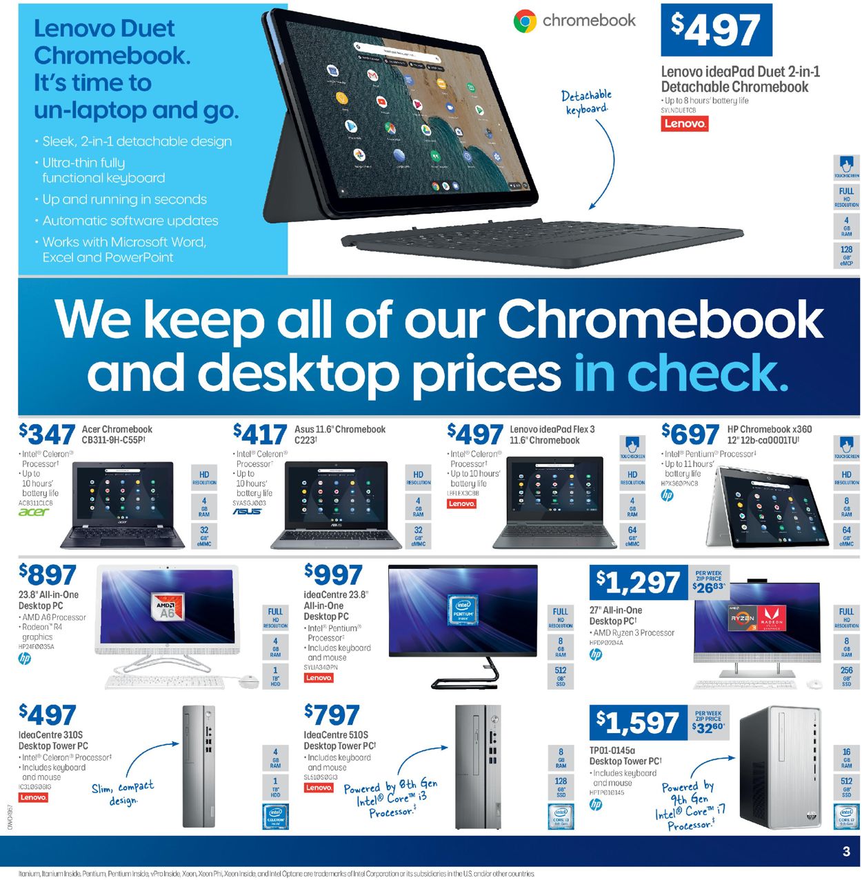 Officeworks Black Friday 2020 Catalogue - 19/11-02/12/2020 (Page 3)