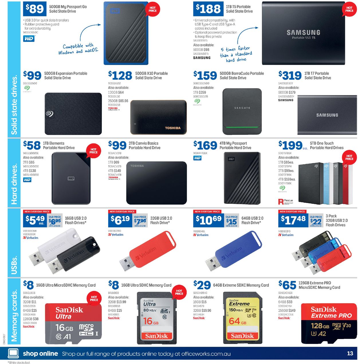 Officeworks Black Friday 2020 Catalogue - 19/11-02/12/2020 (Page 13)