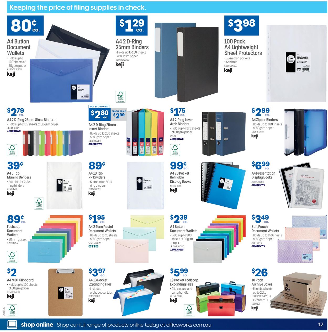 Officeworks Black Friday 2020 Catalogue - 19/11-02/12/2020 (Page 17)