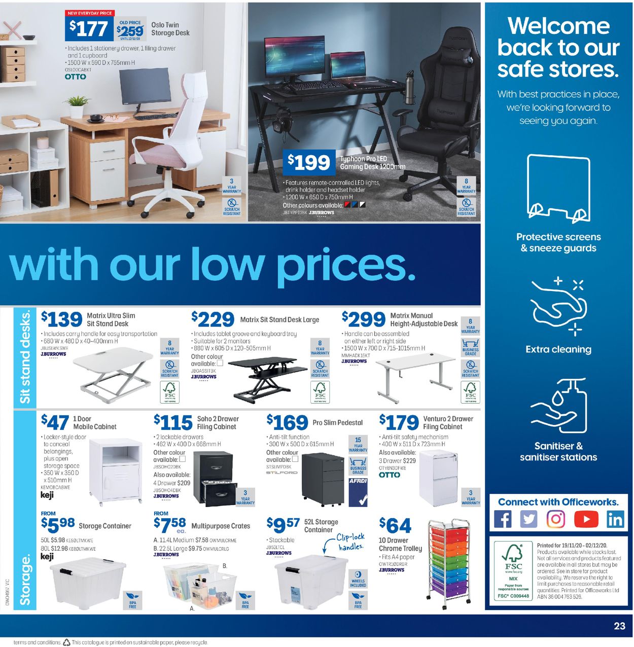 Officeworks Black Friday 2020 Catalogue - 19/11-02/12/2020 (Page 23)