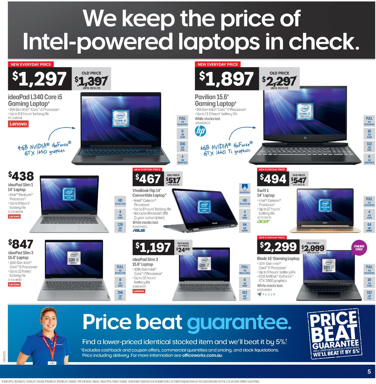 Officeworks Black Friday 2020 Catalogue - 24/11-29/11/2020 (Page 5)