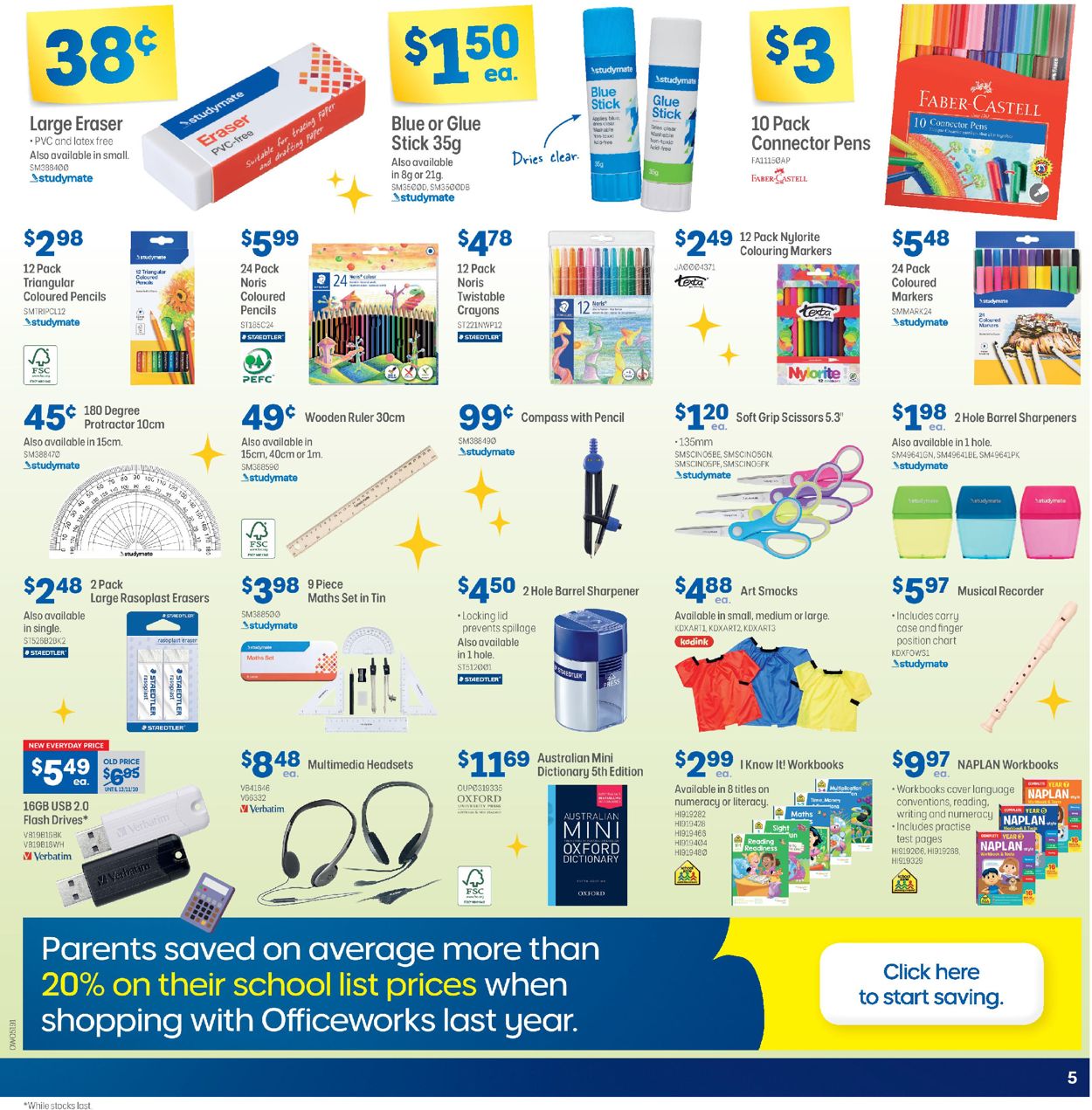 Officeworks - Holiday 2020 Catalogue - 26/11-26/12/2020 (Page 5)