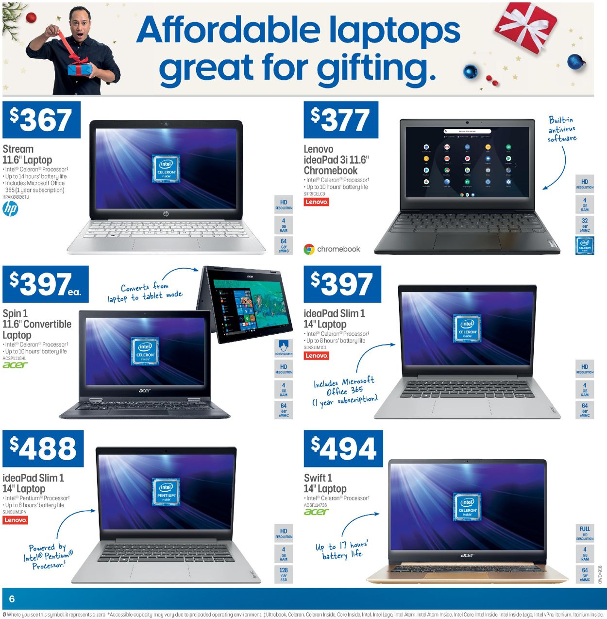 Officeworks - Christmas 2020 Catalogue - 03/12-16/12/2020 (Page 6)