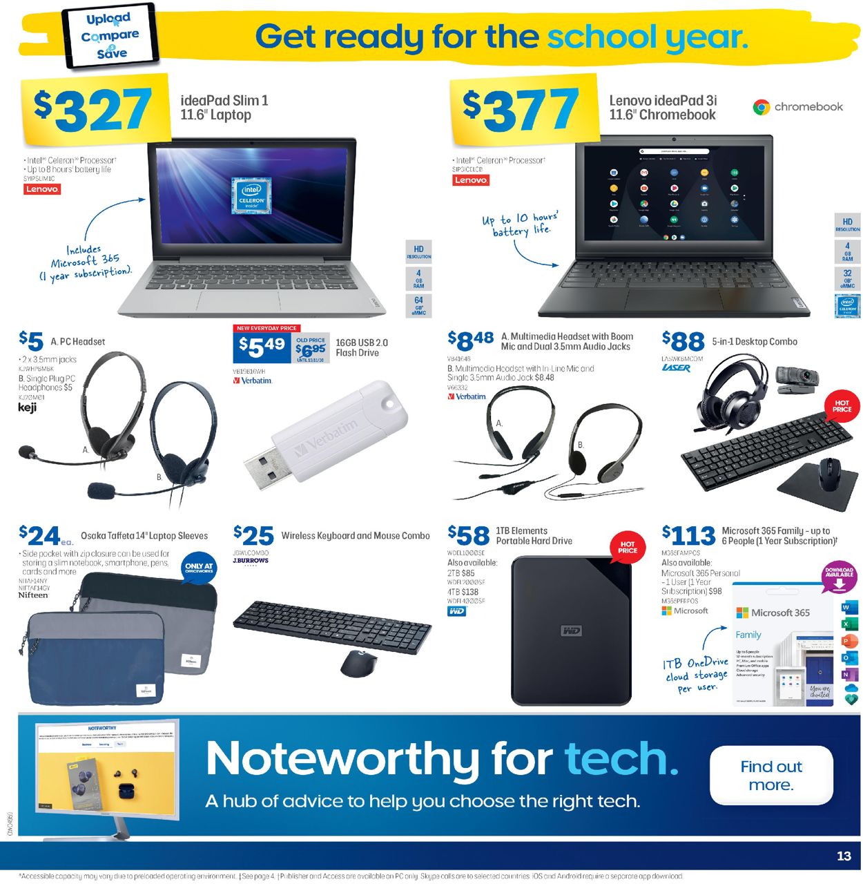Officeworks - Christmas 2020 Catalogue - 17/12-24/12/2020 (Page 13)