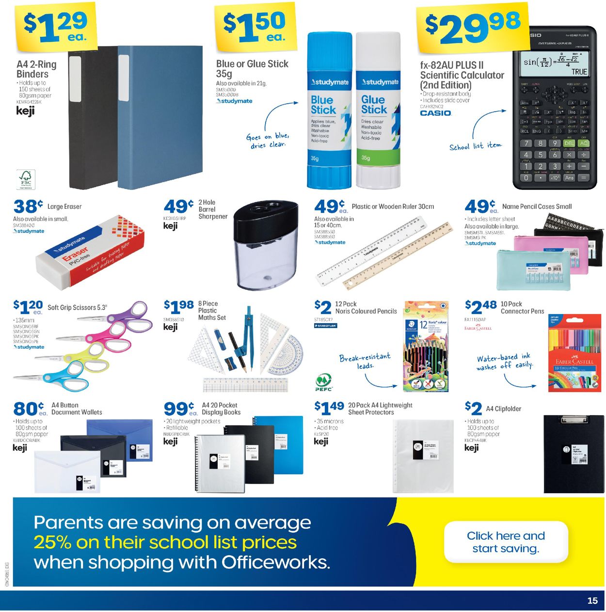 Officeworks - Christmas 2020 Catalogue - 17/12-24/12/2020 (Page 15)