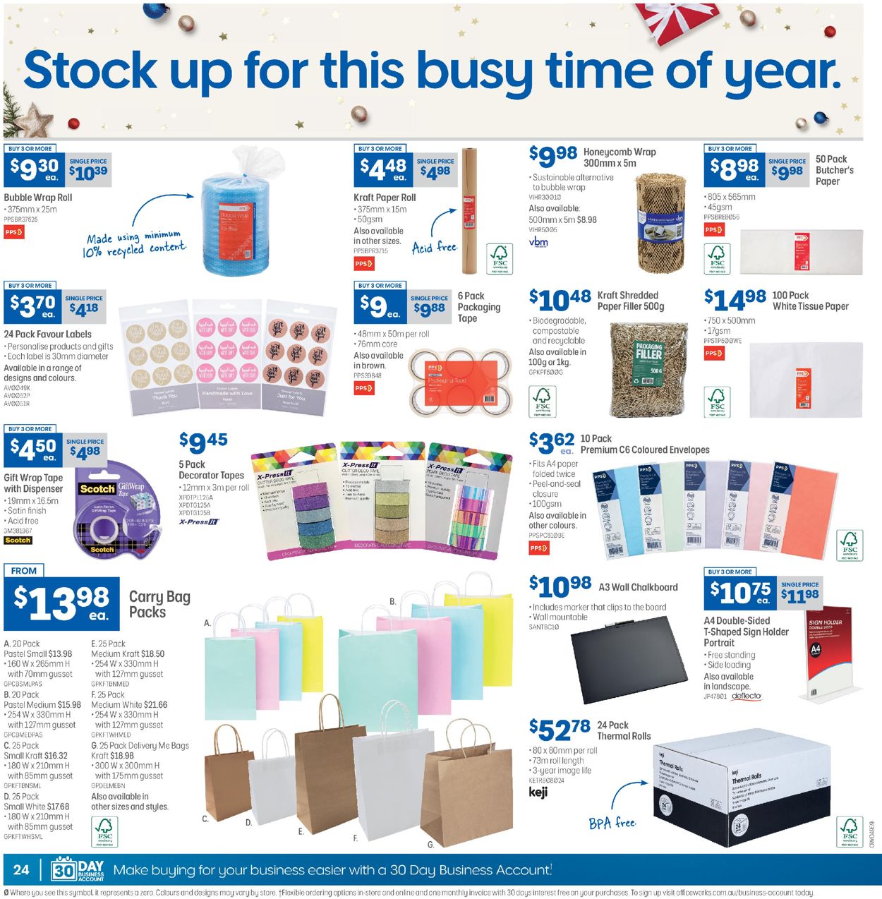 Officeworks - Christmas 2020 Catalogue - 17/12-24/12/2020 (Page 24)