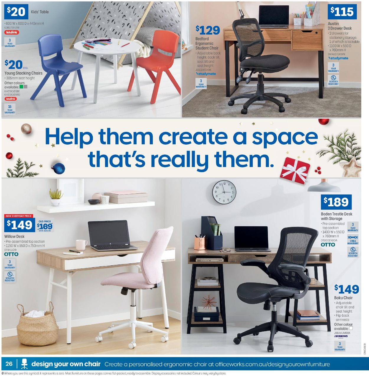 Officeworks - Christmas 2020 Catalogue - 17/12-24/12/2020 (Page 26)
