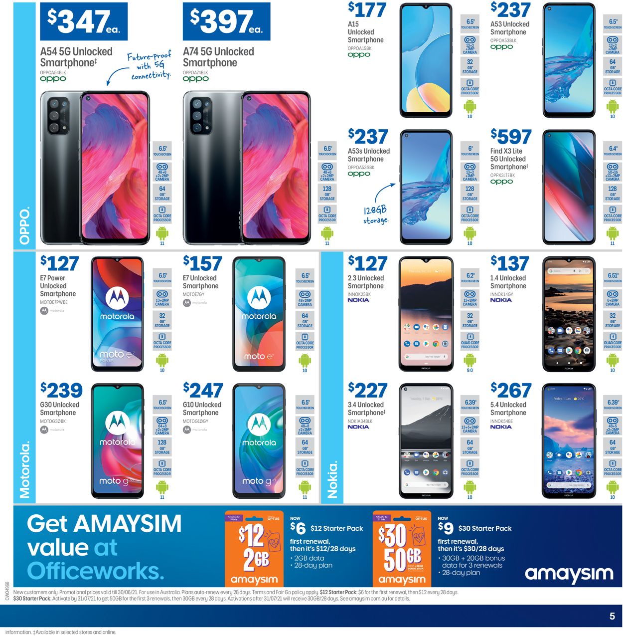 Officeworks Catalogue - 17/06-30/06/2021 (Page 5)