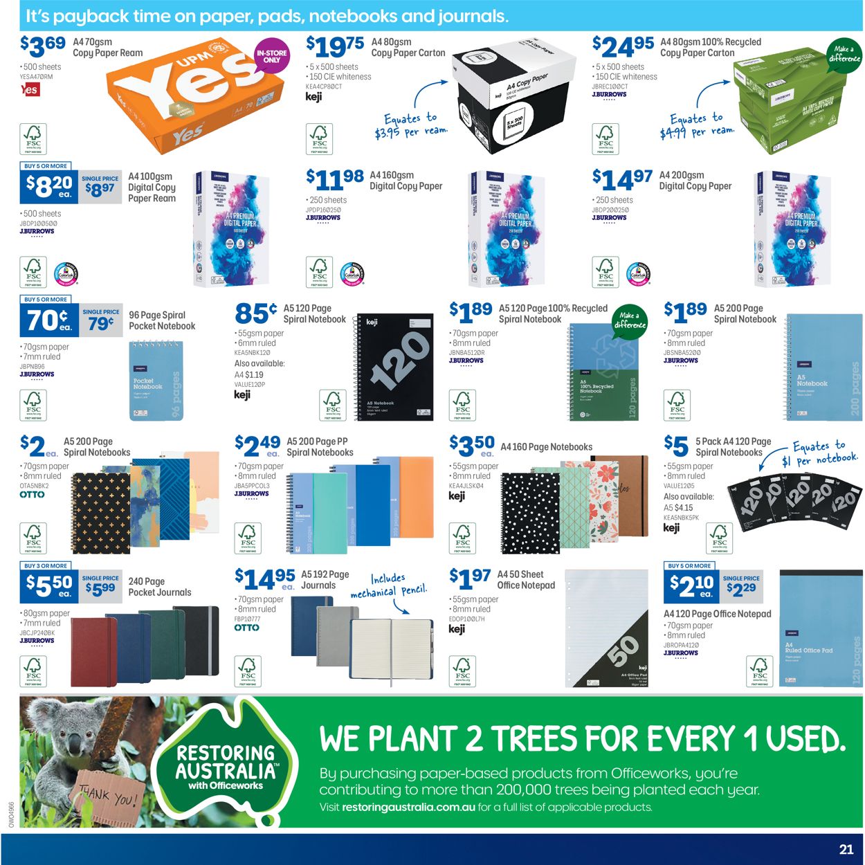 Officeworks Catalogue - 17/06-30/06/2021 (Page 21)