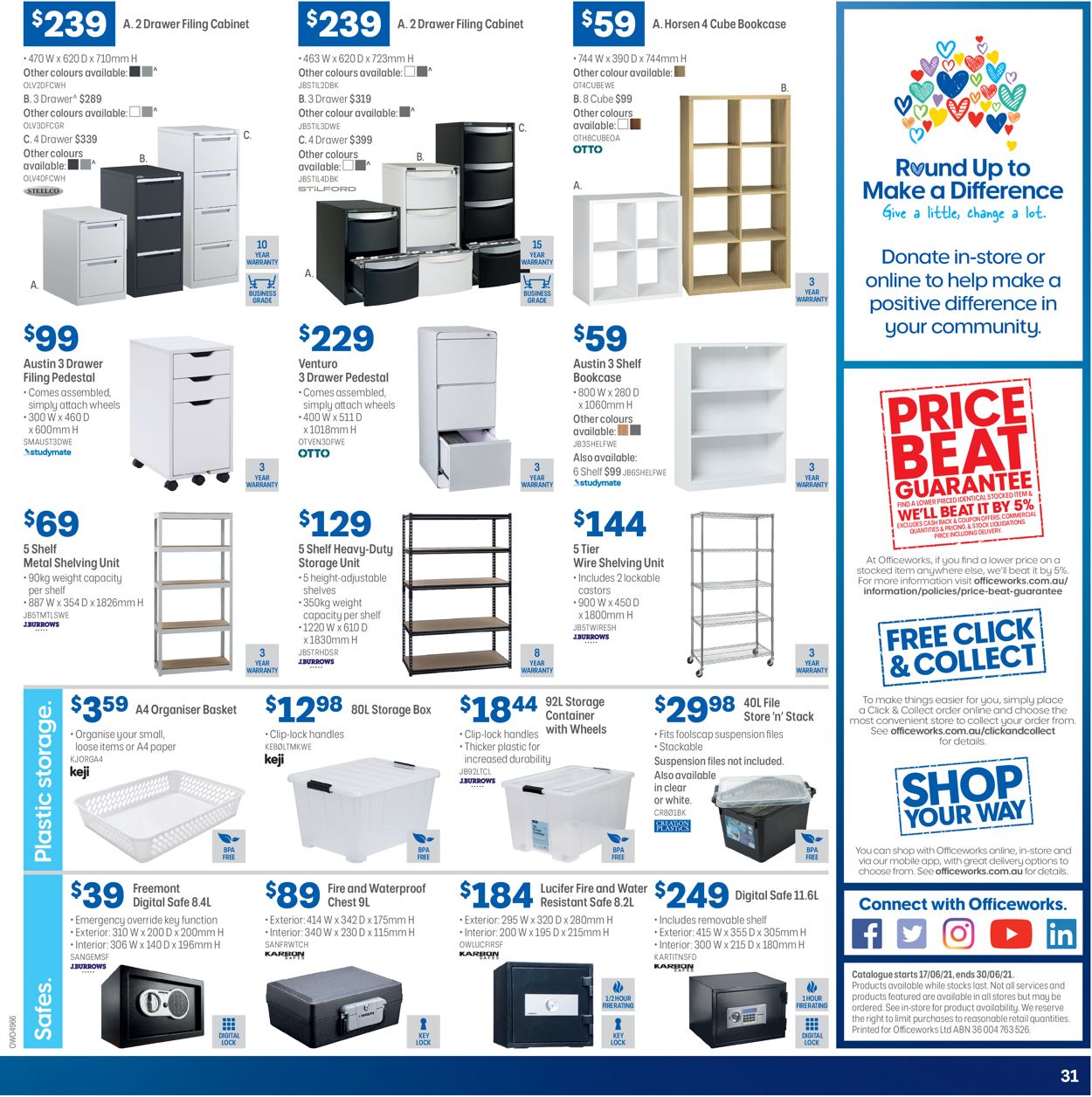 Officeworks Catalogue - 17/06-30/06/2021 (Page 31)