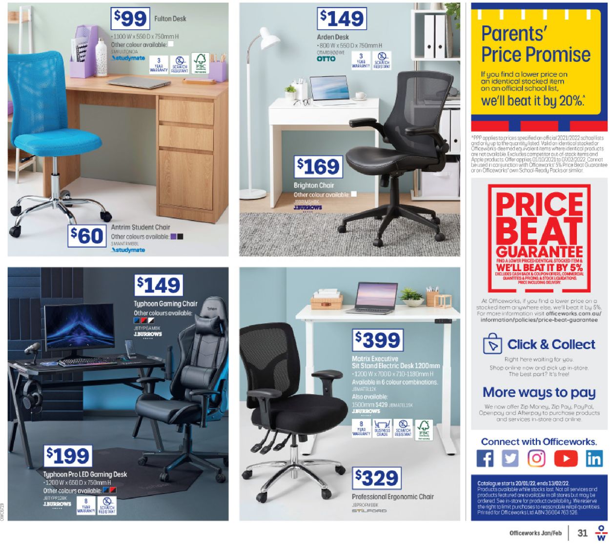 Officeworks Catalogue - 20/01-13/02/2022 (Page 31)