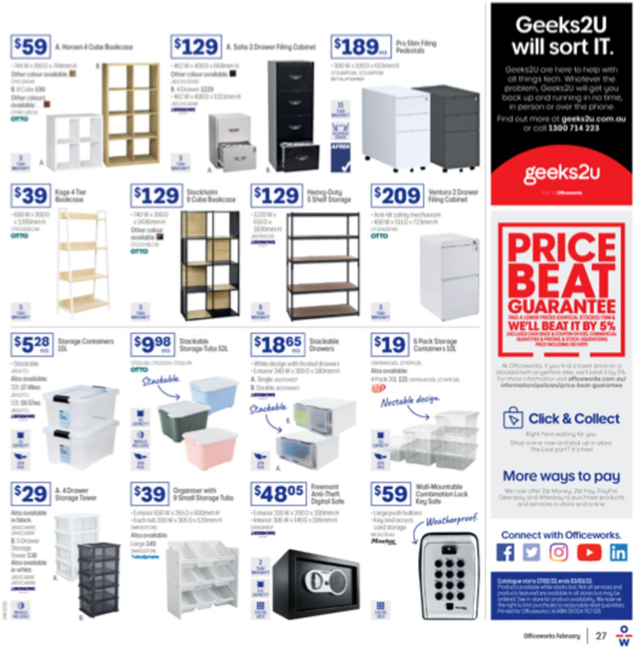 Officeworks Catalogue - 17/02-03/03/2022 (Page 28)