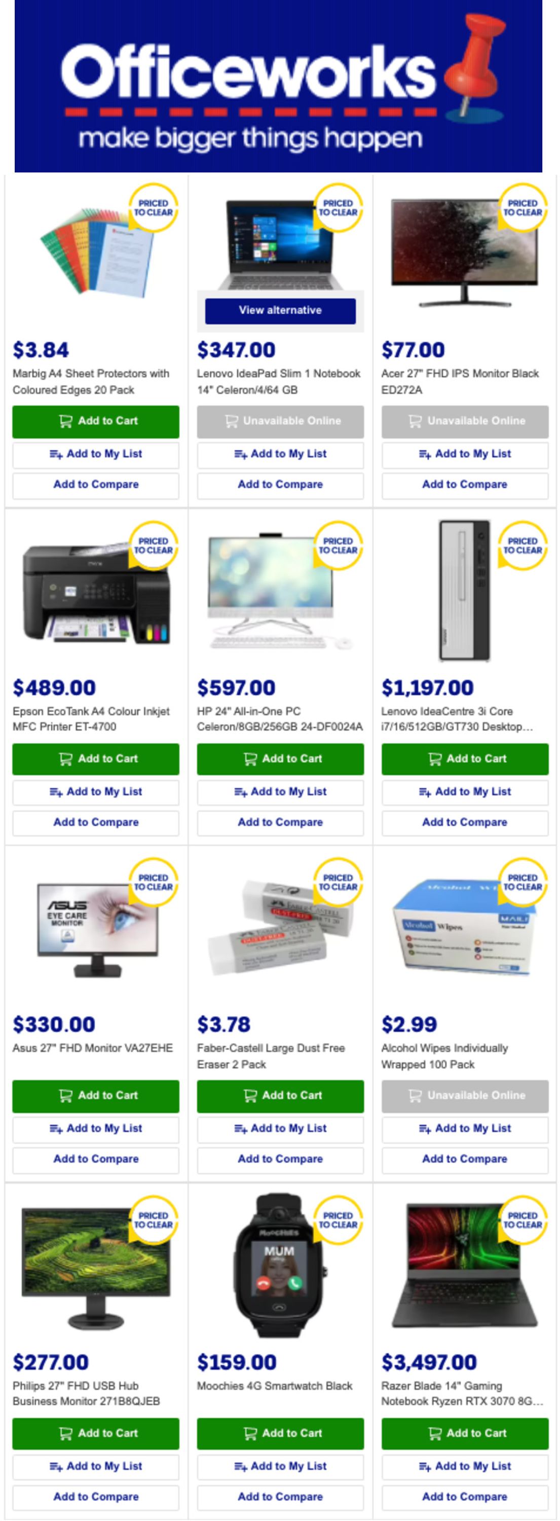 Officeworks Catalogue - 17/03-29/03/2022