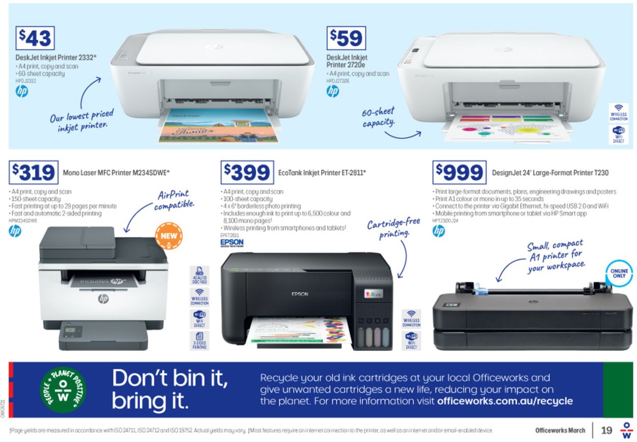 Officeworks Catalogue - 24/03-07/04/2022 (Page 19)