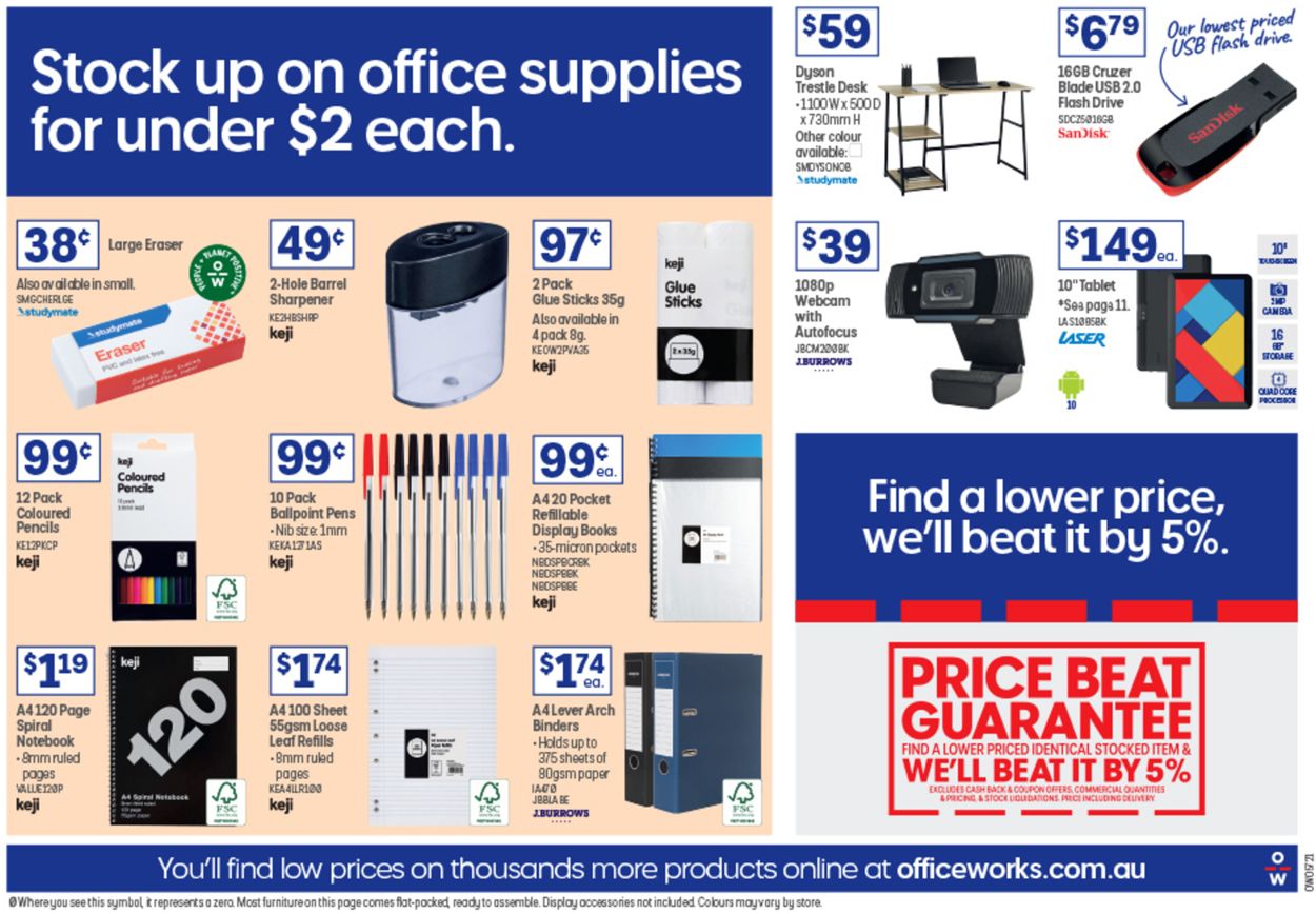 Officeworks Catalogue - 24/03-07/04/2022 (Page 32)