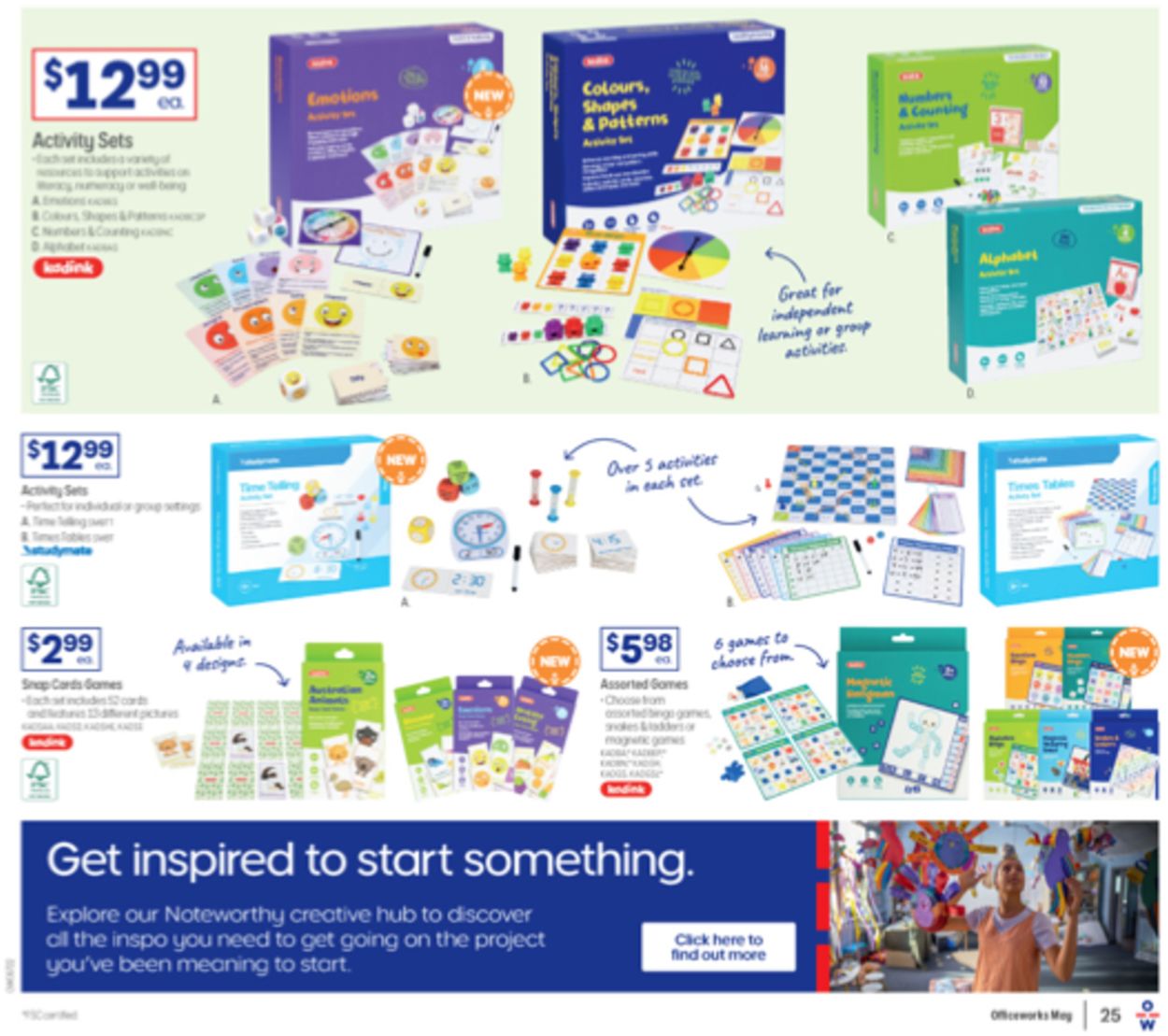 Officeworks Catalogue - 05/05-19/05/2022 (Page 25)