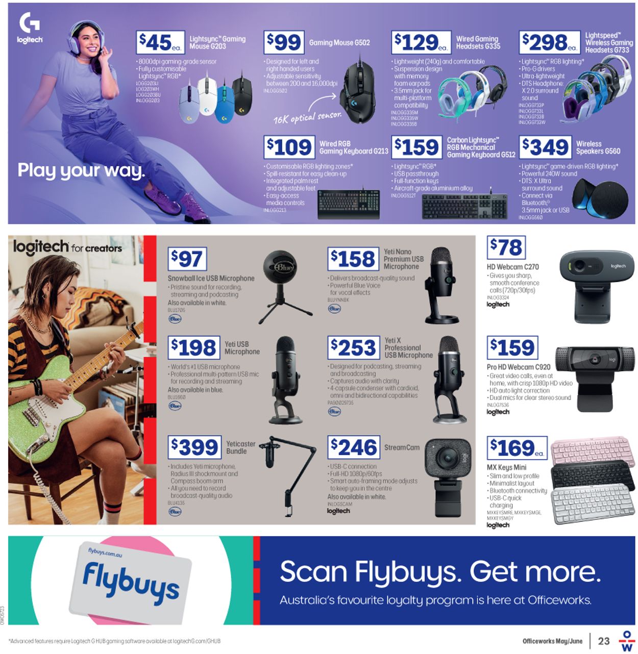 Officeworks Catalogue - 26/05-09/06/2022 (Page 23)