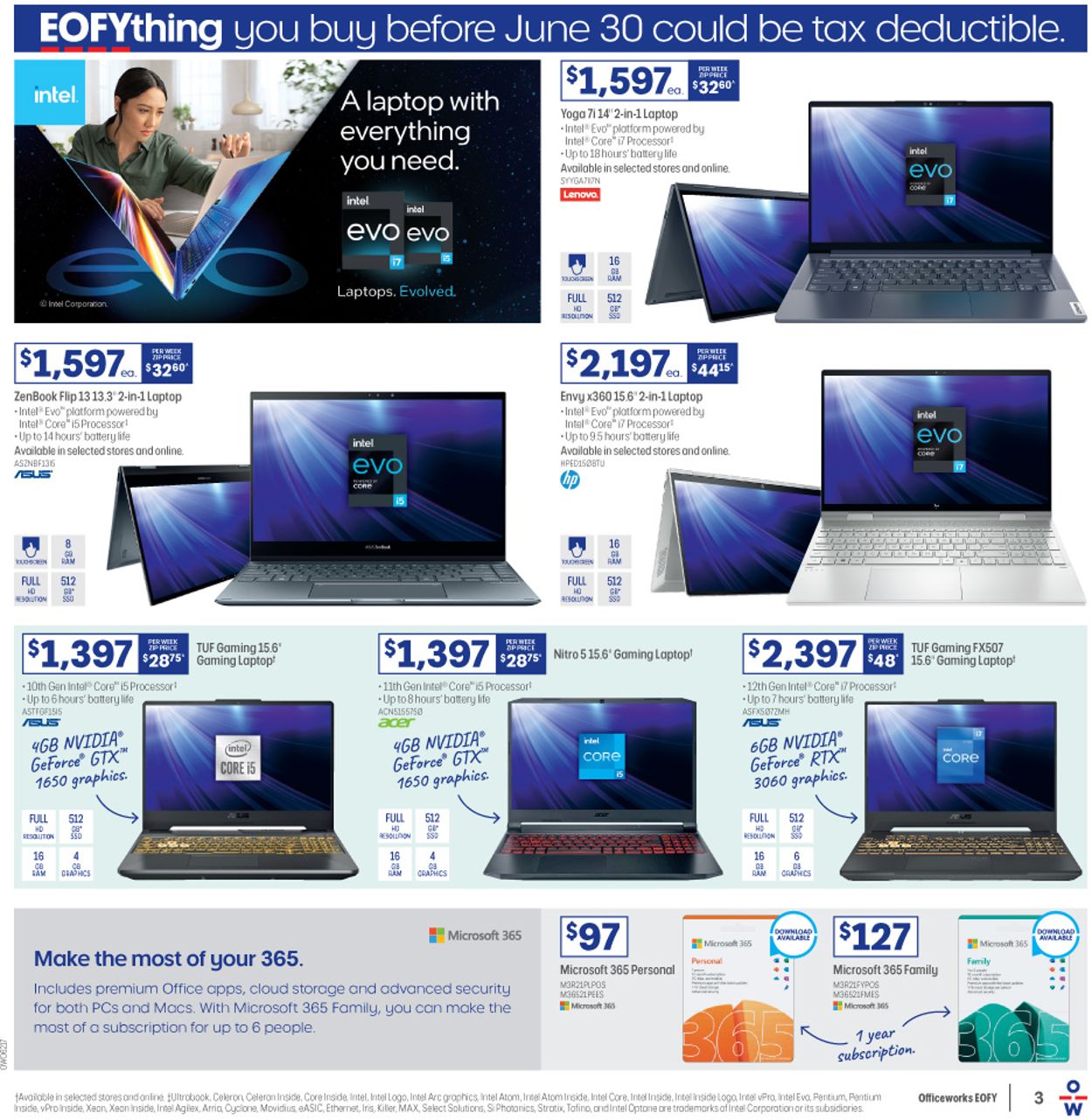Officeworks Catalogue - 02/06-30/06/2022 (Page 3)