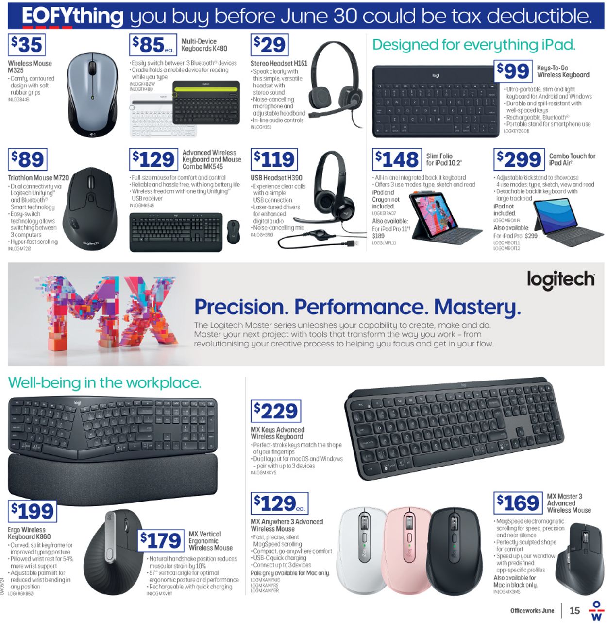 Officeworks Catalogue - 16/06-30/06/2022 (Page 15)