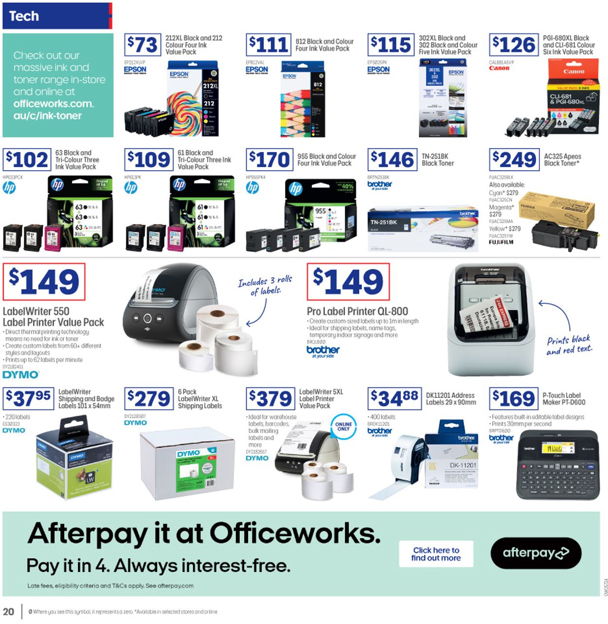 Officeworks Catalogue - 16/06-30/06/2022 (Page 20)