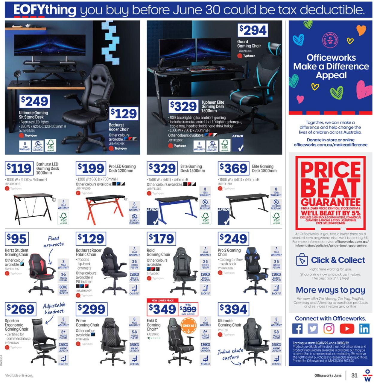 Officeworks Catalogue - 16/06-30/06/2022 (Page 31)