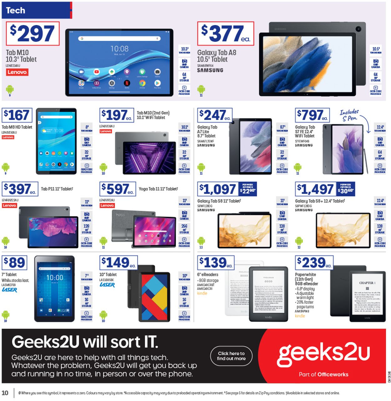 Officeworks Catalogue - 07/07-21/07/2022 (Page 10)