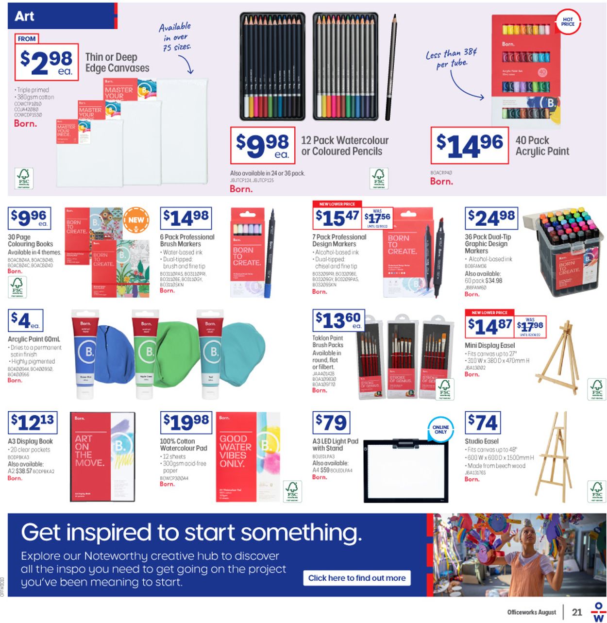 Officeworks Catalogue - 04/08-18/08/2022 (Page 21)
