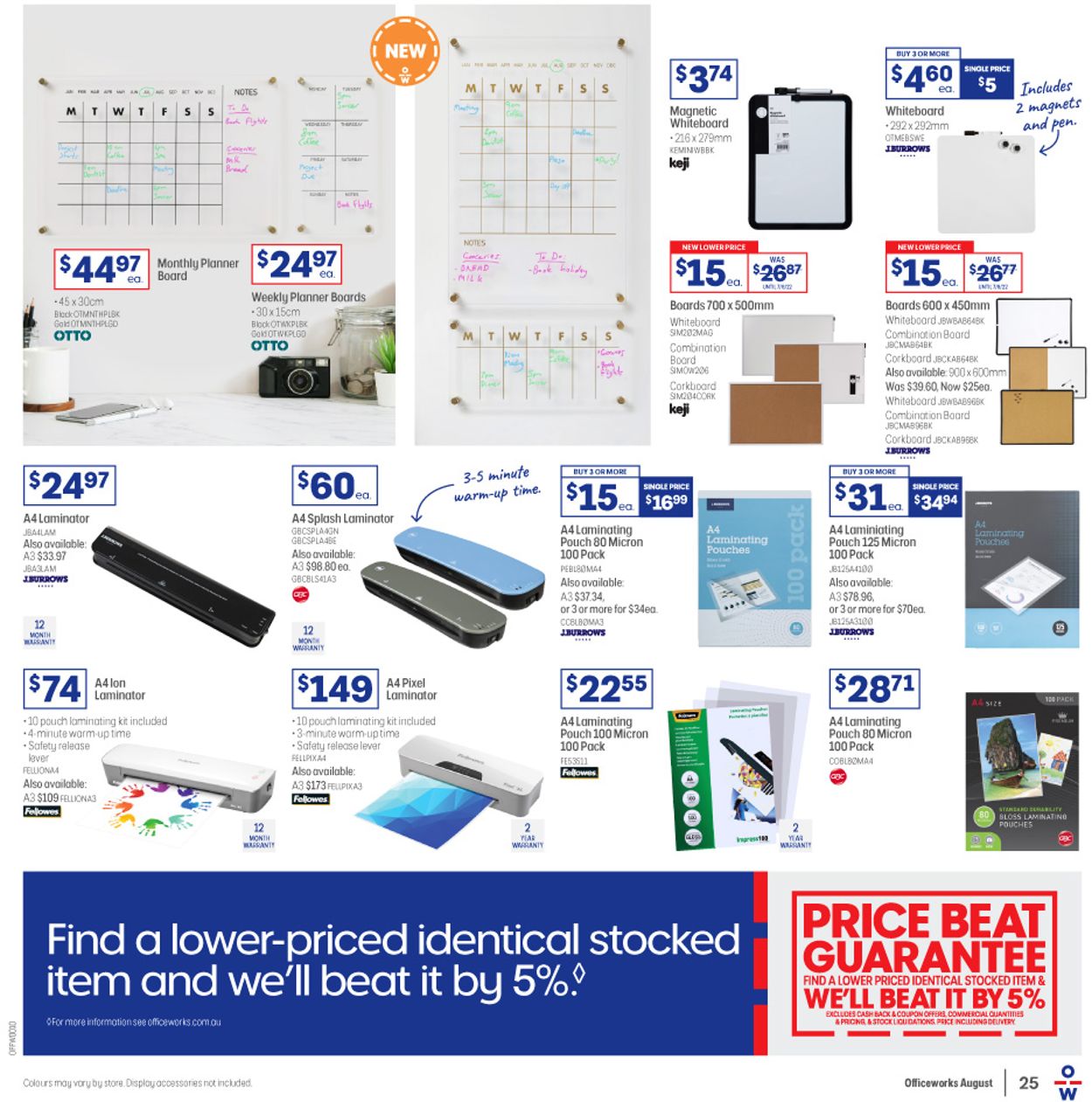 Officeworks Catalogue - 04/08-18/08/2022 (Page 25)