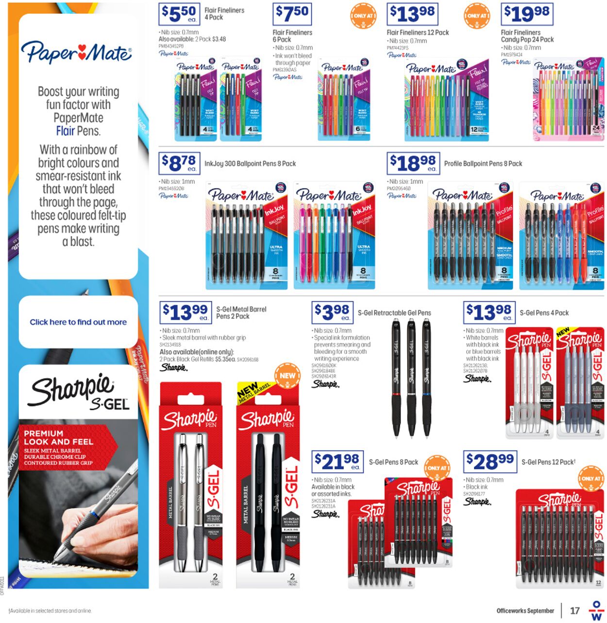 Officeworks Catalogue - 01/09-15/09/2022 (Page 17)