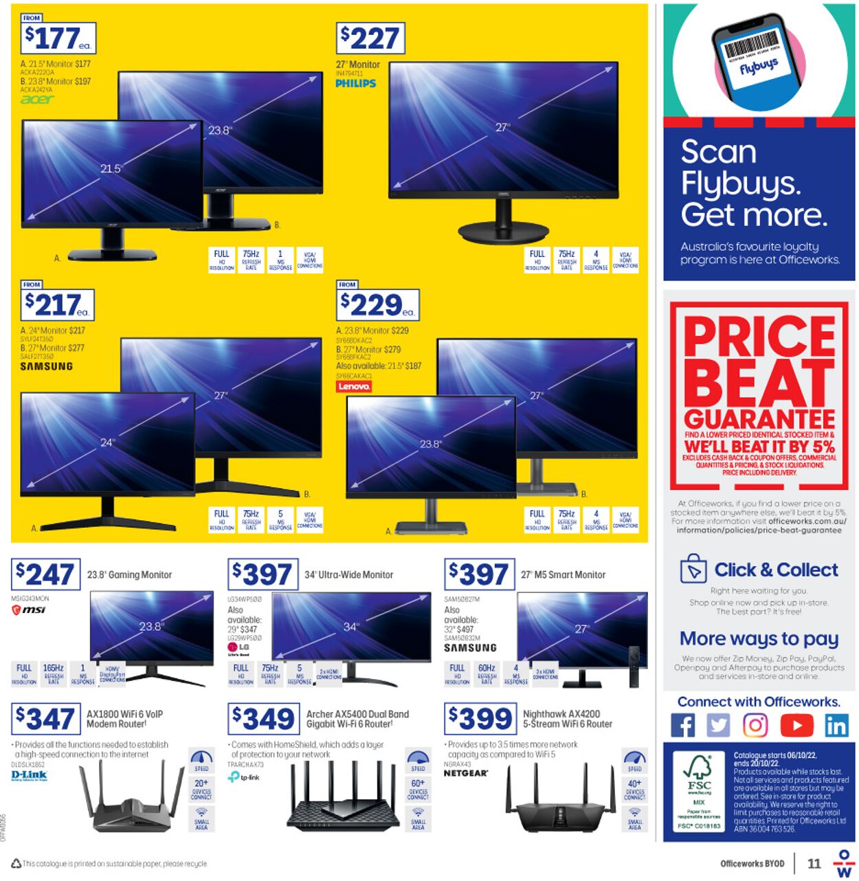 Officeworks Catalogue - 06/10-20/10/2022 (Page 11)